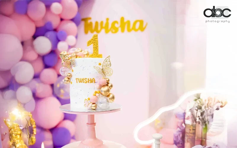 Picture of birthday cake for a Party